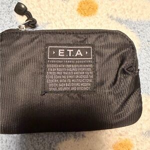 Black Clutch Wristlet